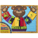 Arendav tahvel Melissa & Doug Basic Skills I Dress Up, 29.8 cm, mitmev&auml;rviline