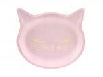 &Uuml;hekordne taldrik Party Deco Cat 36506, 22 cm, 6 tk
