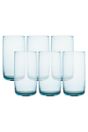 Klaaside komplekt Hermia F10000062, klaas, 0.365 l, 6 tk, t&uuml;rkiissinine v.