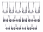 Klaaside komplekt Hermia Gaia, klaas, 0.285 l, 18 tk