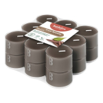 K&uuml;&uuml;nal, l&otilde;hna/teek&uuml;&uuml;nal Bolsius True Scents Oud Wood, 6 h, 18 tk, pruun v.