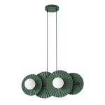 Valgusti lagi Emibig Umbra, G9, 4 x 8 W, valge v. / roheline v.