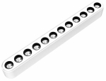 Valgusti siinide jaoks Light Prestige Magnetic Slim Zing LP-636-MAG SLIM 12W CCT WH, LED, 3000 - 4000 &deg;K, 1 x 12 W, valge v. / valge v.