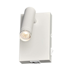 Valgusti seinale CristalRecord Slim, G9, 1 x 5 W, valge v. / valge v.