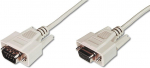 Juhe Assmann DSUB/DSUB DSUB 9-pin, DSUB 9-pin, 2 m, hele pruun