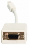 Adapter ART Displayport-mini to VGA Mini Display port male, VGA 15 pin female, 0.15 m, valge