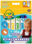 Vildikad Crayola, &uuml;hepoolsed, 8 tk