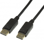 Juhe Logilink DisplayPort 1.2 Displayport 1.2 male, Displayport 1.2 male, 10 m, must v.