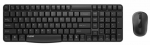Juhtmevaba klaviatuuri ja hiire komplekt Rapoo Wireless Wireless, EN, must v.