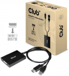 Adapter Club 3D DisplayPort To Dual Link DVI-D Displayport, DVI-D, 0.6 m, must v.