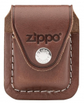 &Uuml;mbris Zippo Leather Lighter Pouch, pruun v.