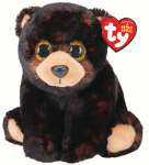 Pehme m&auml;nguasi TY Beanie Babies Kodi Bear, pruun v./must v., 15 cm