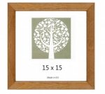 Fotoraam Pino 1200913, 15 cm x 15 cm, pruun