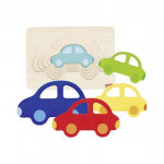 Puidust pusle Goki Car 57485, 13.3 cm x 17.3 cm, 5 tk