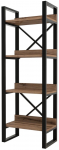 P&otilde;randariiul Kalune Design Adisa 835PUQ3610, must v./p&auml;hklipuu v., 150 cm x 32 cm x 63 cm