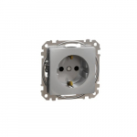 Pistikupesa Schneider Electric Sedna Design SDD113022, maandusega, alumiinium v.