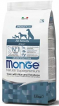 Kuiv koeratoit Monge All Breeds Adult, riis/kartul/forell MN11334, 2.5 kg