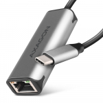 Adapter Axagon USB-C - RJ-45 ADE-25RC USB-C male, RJ-45 female, 0.15 m, hall v.