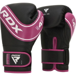 Poksikindad RDX JBG 4 P-4OZ, must/roosa, 4 oz