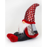J&otilde;uludekoratsioon, "P&auml;kapikk" Saska Garden Gnome Santa Claus GS250576, 20 cm, punane/hall