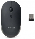 Juhtmevaba arvutihiir Dicota Silent V2, must v.