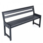 Aiapink DM Grill Duo Comfort SL020, tumehall v., 140 cm x 37 cm x 77 cm