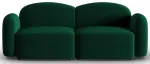 Diivan Micadoni Home Blair MIC_2S_184_F1_BLAIR3, roheline v., 194 x 87 cm x 80 cm