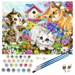 Maalimine numbrite j&auml;rgi Maaleo Cats, mitmev&auml;rviline