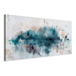 Reproduktsioon Artgeist Geometric Landscape, 120 cm x 60 cm