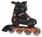 Rulluisud Fila Wizy G Alu, must/oranž, 32-35