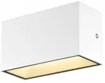 &Otilde;ue seinavalgusti SLV Sitra M Up/Down, 7W, LED, IP65, valge v., 20 cm x 11 cm