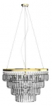 Kristall-l&uuml;hter rippuv AZzardo Salerno XL AZ4906, G9, 12 x 40 W, kuldne v.