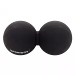 Massaažipall Springos, must v., 6.5 cm