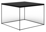 Kohvilaud ADRK Roni, must v., 65 cm x 65 cm x 37 cm