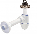 Sifoon vannitoavalamu jaoks Nicoll C2950, 32 mm, valge