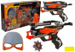 M&auml;ngurelvade komplekt Blaster, 25 cm Must/Oranž