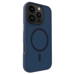 Telefoni &uuml;mbris Evelatus Silicone Case with MagSafe, Apple iPhone 16 Pro Max, s&uuml;gavsinine v.