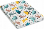 M&auml;hkimistekk Sensillo Muslin Dinosaurs, 120 cm x 120 cm