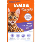 Kassi m&auml;rgtoit IAMS Kitten Junior Rich in Succulent Roast Chicken, kanaliha, 0.085 kg