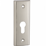 Ukse lukuaugu kate Kuchinox LZ4_302A, satiin v., 12.6 cm x 4.6 cm