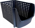 Konteiner toidu jaoks Katex, 29 cm x 21.5 cm, must v.