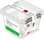 S&auml;ilituskarbi komplekt, esemete hoidmiseks Orplast Antibacterial, 1.15 l, l&auml;bipaistev, 15 x 15 x 10.5 cm