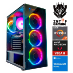 Statsionaarne arvuti Intop Ryzen 7 5700G, 2250 GB, DDR4 8 GB, SSD+HDD 250 GB 2 TB, Radeon RX Vega 8 Dynamic, Windows 11 Home