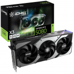 Videokaart Inno3D GeForce RTX 5080 iChill X3, 16 GB, GDDR7