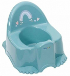 Laste WC pott Tega Eco Meteo Music, t&uuml;rkiissinine v., 23 cm x 30 cm x 24 cm