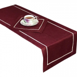 Piklik laudlina ristk&uuml;likukujuline OI-15, burgundy, 40 x 160 cm