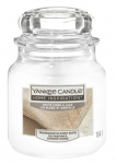 K&uuml;&uuml;nal, l&otilde;hna Yankee Candle Home Inspiration White Linen & Lace, 20 - 30 h, 104 g, Valge v.