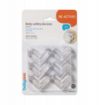 Nurgakaitse BabyOno 1651, 3.7 cm, l&auml;bipaistev v., 12 tk