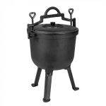 Pott Mirpol MIR-KL5, malm, 28 cm, 5 l, must v.