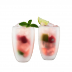 Topeltklaasiga klaaside komplekt Ambition Frost, l&auml;bipaistev v., 0.45 l